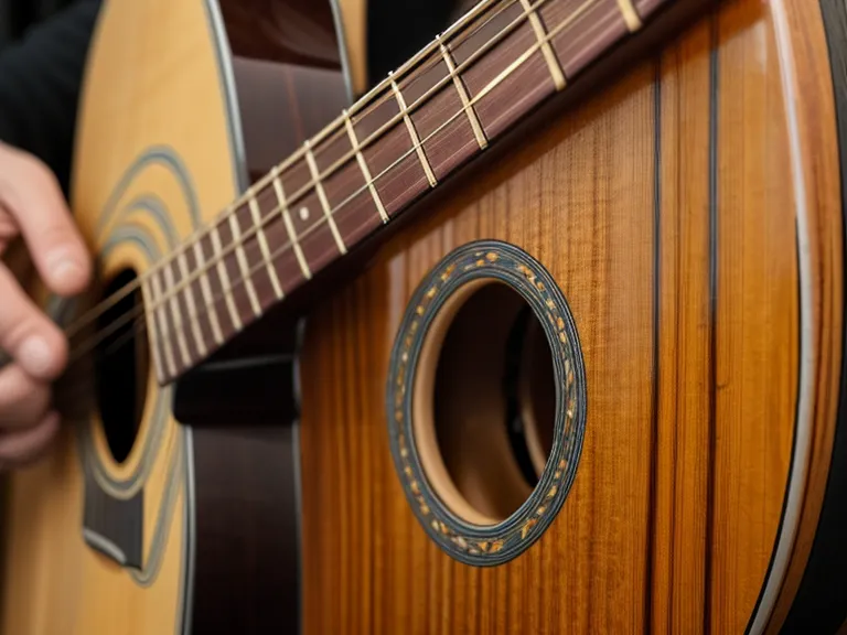 Postura correcta al sentarse a tocar guitarra acústica, clave de técnica básica para principiantes adultos que quieren evitar el dolor de manos